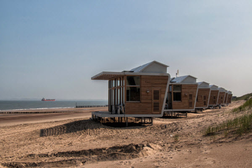 Wellenrauschen zum Einschlafen: Strandhäuser Park Hoogduin Cadzand-Bad