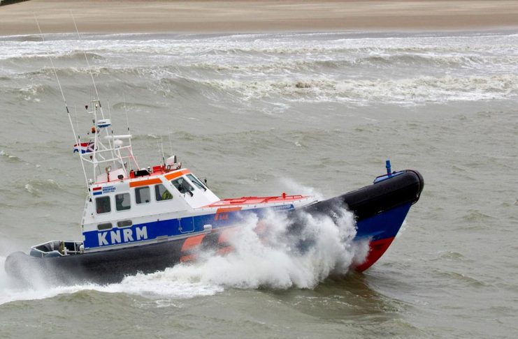 KNRM-Seerettungs-Station Breskens Rettungsboot "Zeemanshoop" der KNRM-Station