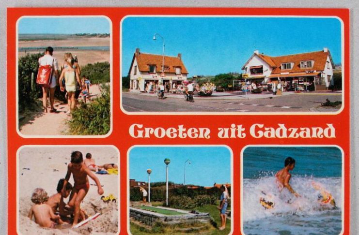 Historische Postkarten-Galerie I „Groeten uit Cadzand“ Postkarte Cadzand-Bad
