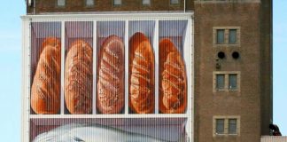 "Brote & Fische"-Wandgemäle Johnny Berens