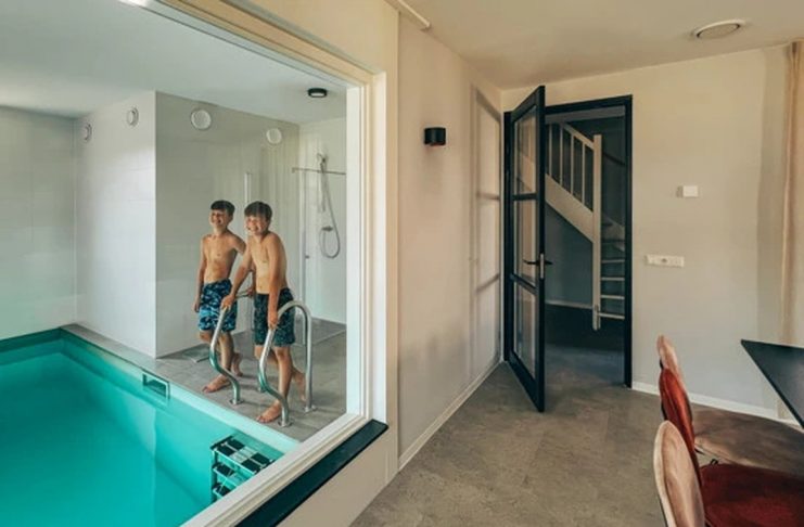 Dormio Resort Nieuwvliet-Bad: Poolhäuser