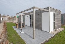 Nieuwvliet-Bad: Komfort-Bungalow L4S im Beach Resort