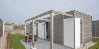 Nieuwvliet-Bad: Komfort-Bungalow L4S im Beach Resort