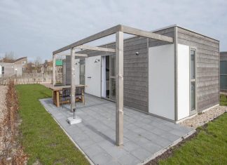 Nieuwvliet-Bad: Komfort-Bungalow L4S im Beach Resort