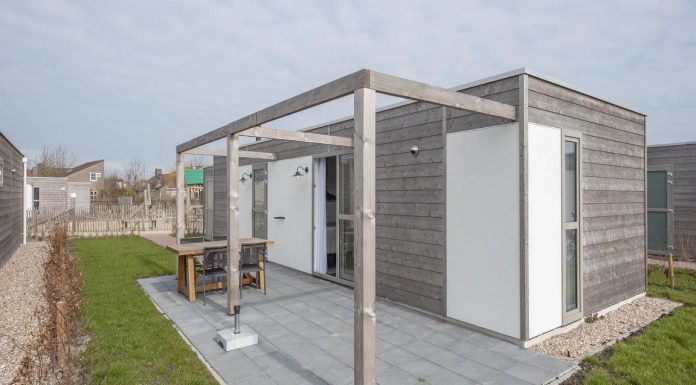 4-Personen-Komfort Lodge im „Beach Resort Nieuwvliet-Bad“ Nieuwvliet-Bad: Komfort-Bungalow L4S im Beach Resort