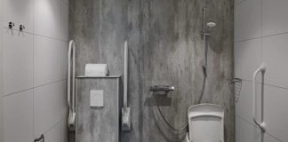 Nieuwvliet-Bad: Rollstuhlgerechte Lodge für 4 Personen im Beach Resort