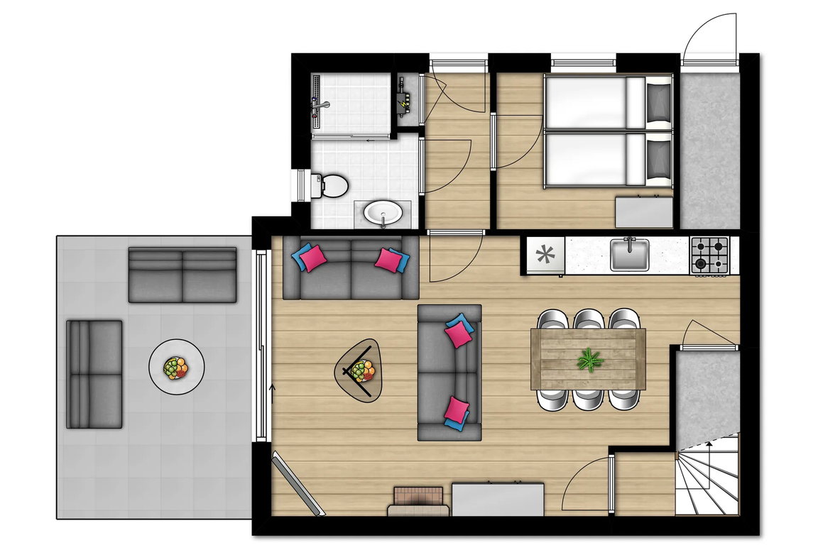 Landal Ferienhauspark St. Pierre: Ferienhaus Komfort 6