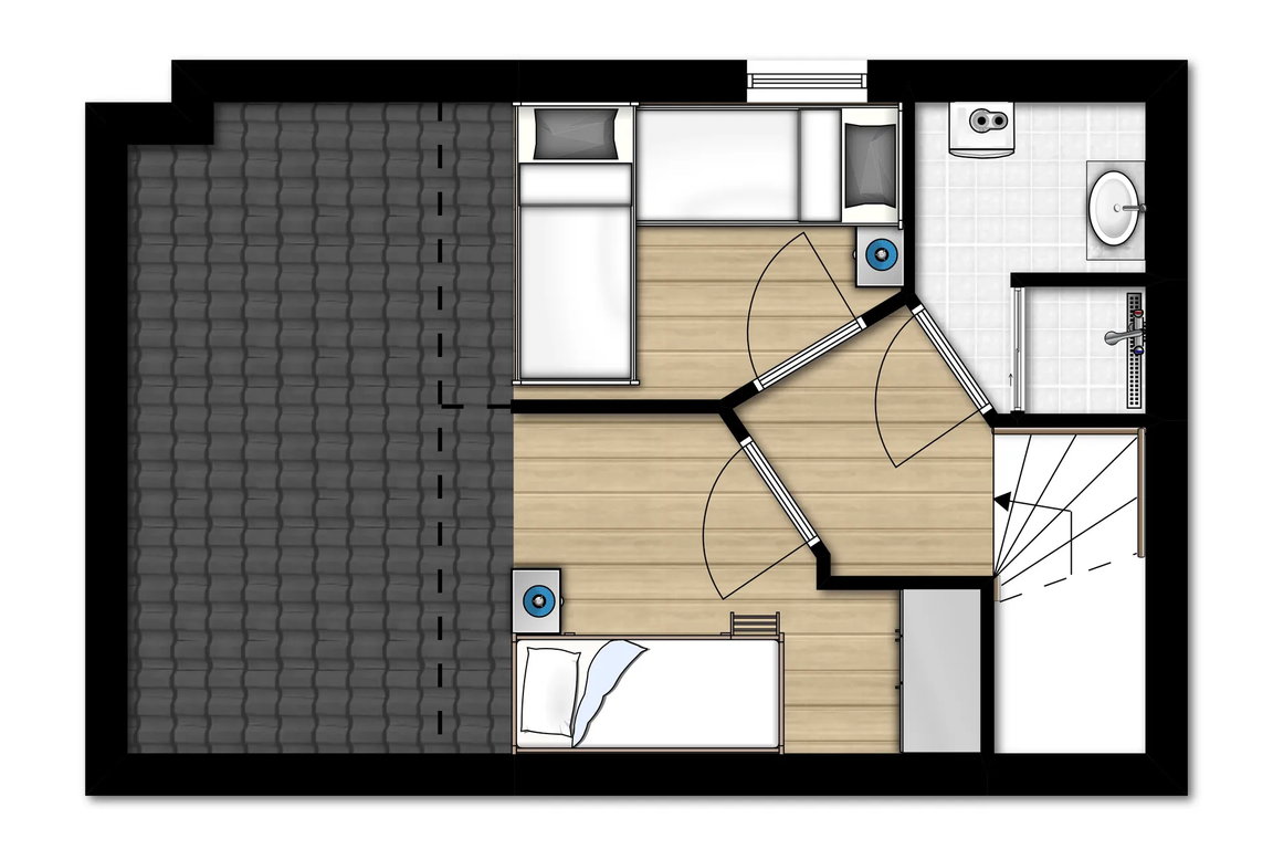 Landal Ferienhauspark St. Pierre: Ferienhaus Komfort 6